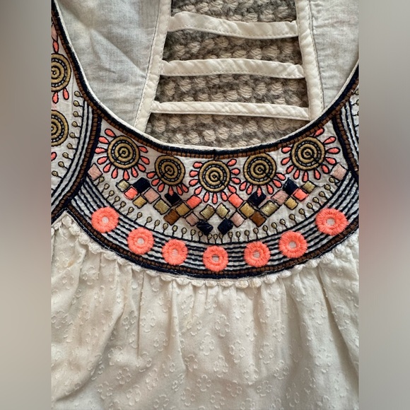 Embroidered Anthropologie Dress - XSP - Picture 5 of 8